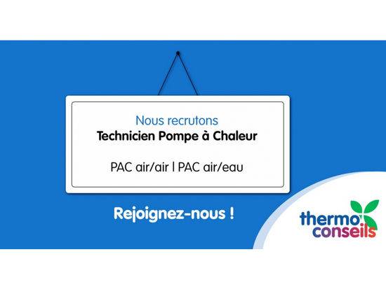  Devenez Technicien Maintenance (H/F) chez Thermo Conseils