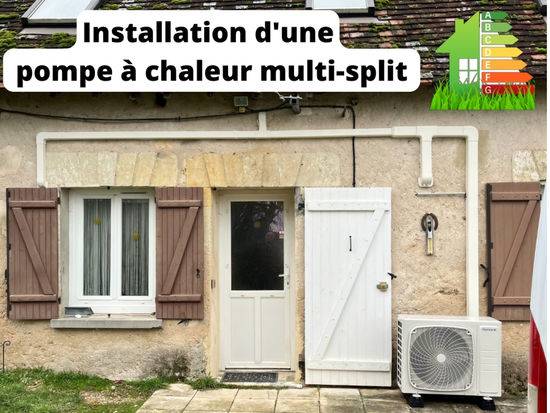 Installation d'une pompe à chaleur