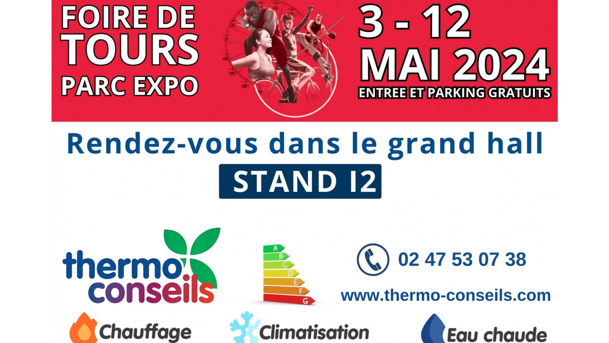 Date de la foire de Tours Grand Hall