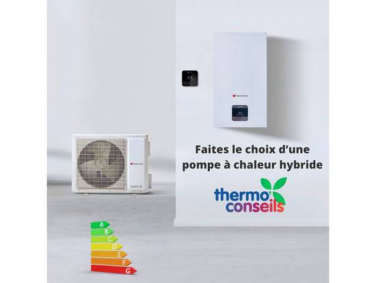 Pompe à chaleur hybride - Gaz