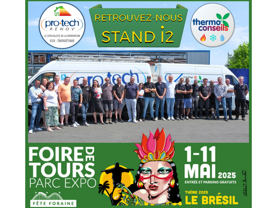 On vous donne rendez-vous à la Foire de Tours 2025