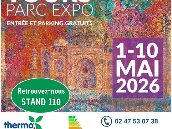 On vous donne rendez-vous à la Foire de Tours 2026