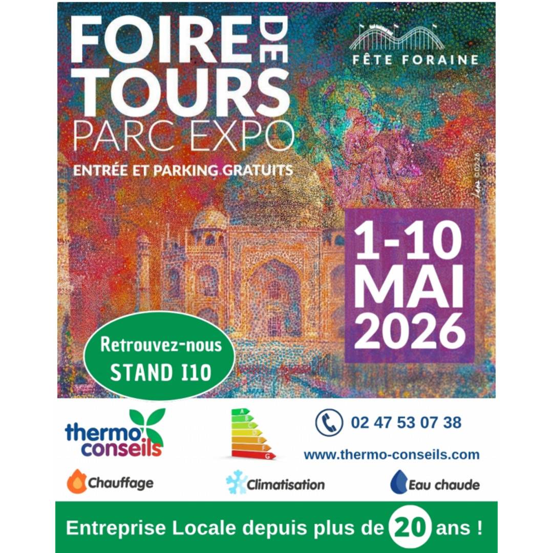 Foire de Tours 2026 horaire